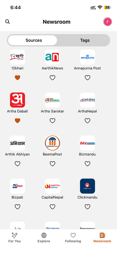 All Nepal News Sources